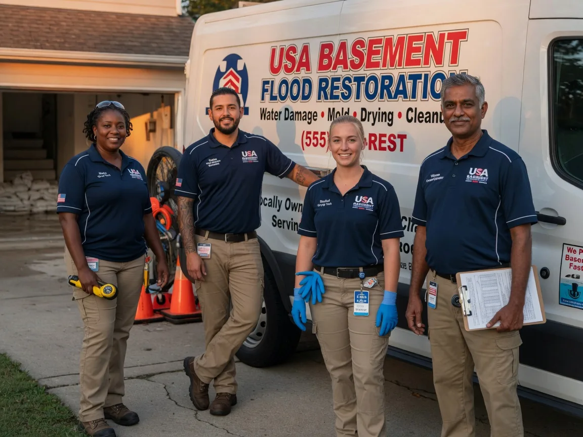 Basement Flood Cleanup company in Mission Hill, SD