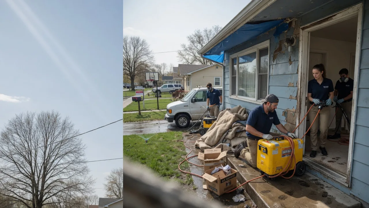 Basement Flood Cleanup in Mission Hill, SD near me